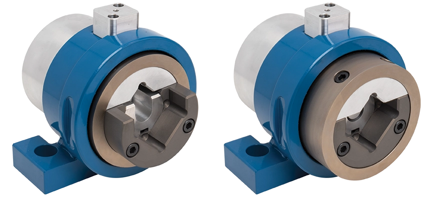 Auto-Lock™ Safety Chucks combo open and closed