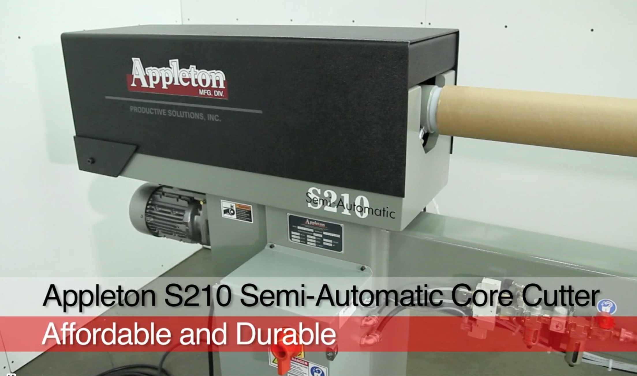 Appleton S210 Core Cutter Overview